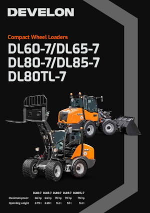 Utovarivači na kotačima Develon DL80TL-7