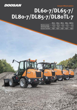 Utovarivači na kotačima Doosan DL60-7