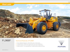 Utovarivači na kotačima Foton Lovol FL966F-II