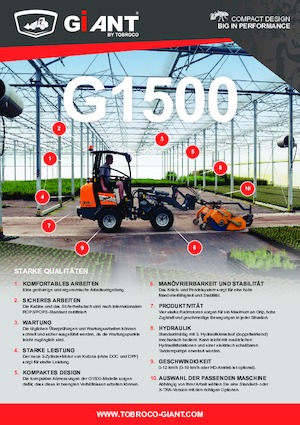 Utovarivači na kotačima Giant G1500