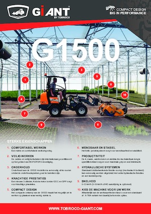 Utovarivači na kotačima Giant G1500