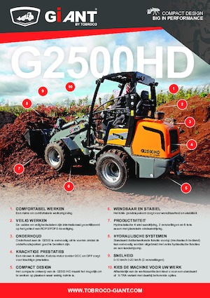 Utovarivači na kotačima Giant G2500 X-tra HD