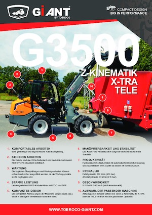Utovarivači na kotačima Giant G3500 Tele