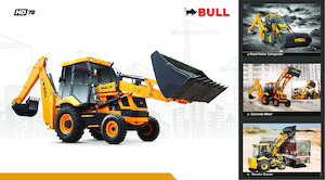 Utovarivači na kotačima Bull HD76 4WD