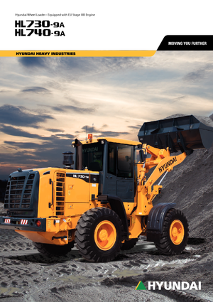 Utovarivači na kotačima Hyundai HL 740-9 A