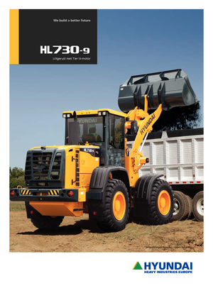 Utovarivači na kotačima Hyundai HL 730-9