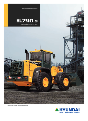 Utovarivači na kotačima Hyundai HL 740-9