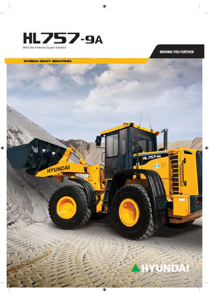 Utovarivači na kotačima Hyundai HL 757-9 A
