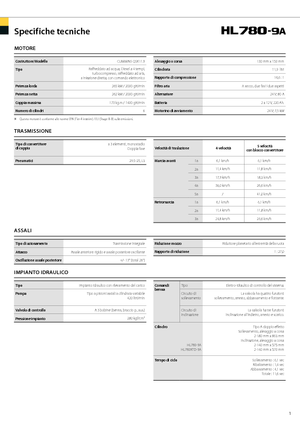 Utovarivači na kotačima Hyundai HL 780-9 A