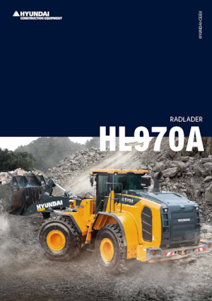 Utovarivači na kotačima Hyundai HL970A