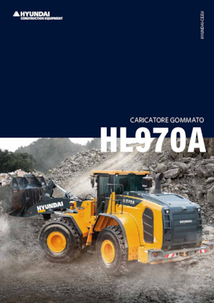 Utovarivači na kotačima Hyundai HL970A