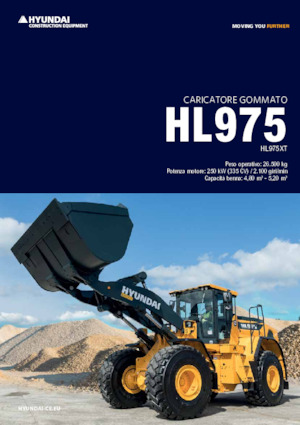 Utovarivači na kotačima Hyundai HL975