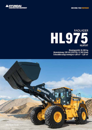 Utovarivači na kotačima Hyundai HL975 XT