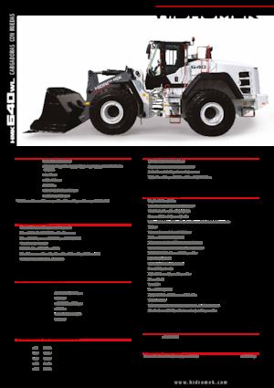 Utovarivači na kotačima Hidromek HMK 640 WL