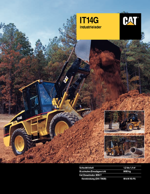 Utovarivači na kotačima Caterpillar IT 14 G