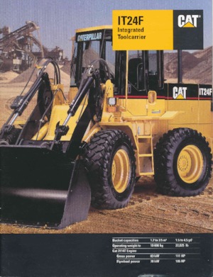 Utovarivači na kotačima Caterpillar IT 24 F