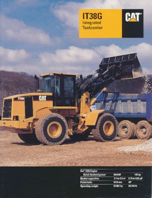 Utovarivači na kotačima Caterpillar IT 38 F
