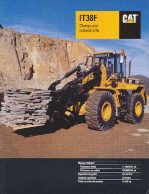 Utovarivači na kotačima Caterpillar IT 38 F