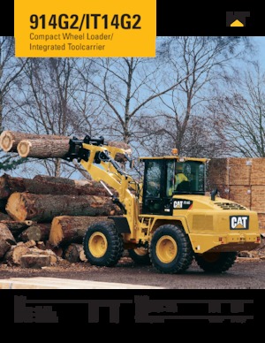 Utovarivači na kotačima Caterpillar 914G2