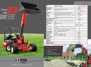 Dvorišni utovarivač Ostler K3