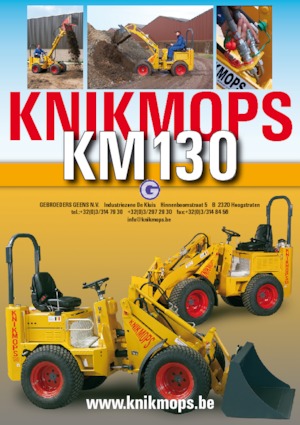 Utovarivači na kotačima Gebr. Geens KM130