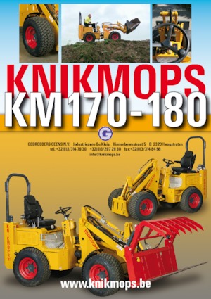 Utovarivači na kotačima Gebr. Geens KM250H