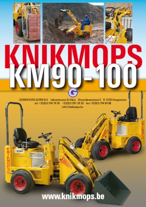 Utovarivači na kotačima Gebr. Geens KM90