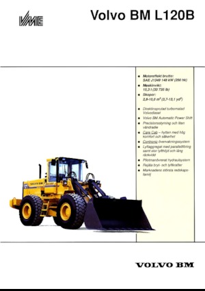 Utovarivači na kotačima Volvo L 120 B