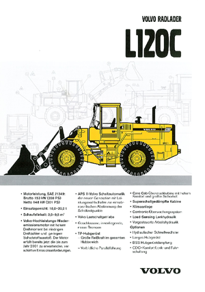 Utovarivači na kotačima Volvo L120C