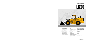 Utovarivači na kotačima Volvo L120C