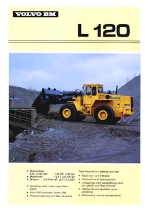 Utovarivači na kotačima Volvo L 120