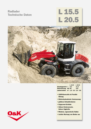 Utovarivači na kotačima O&K L 20.5