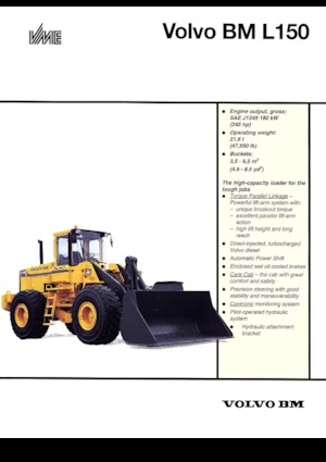 Utovarivači na kotačima Volvo L 150