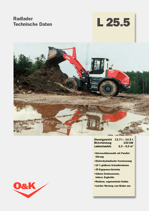 Utovarivači na kotačima O&K L 25.5