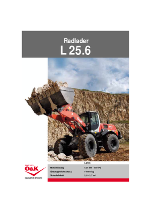Utovarivači na kotačima O&K L 25.6