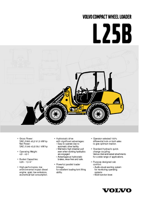 Utovarivači na kotačima Volvo L25B