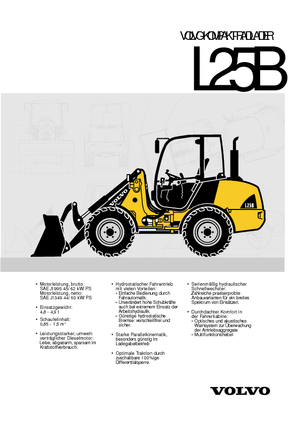 Utovarivači na kotačima Volvo L25B