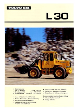 Utovarivači na kotačima Volvo L 30