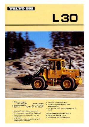 Utovarivači na kotačima Volvo L 30