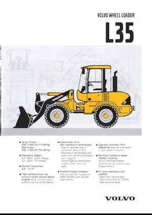 Utovarivači na kotačima Volvo L 35