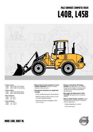 Utovarivači na kotačima Volvo L40B TPS