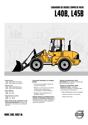 Utovarivači na kotačima Volvo L40B TPS