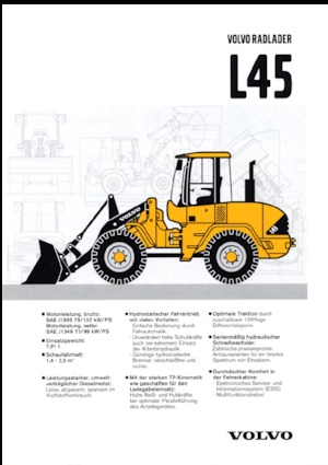 Utovarivači na kotačima Volvo L 45