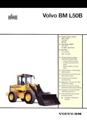 Utovarivači na kotačima Volvo L 50 B