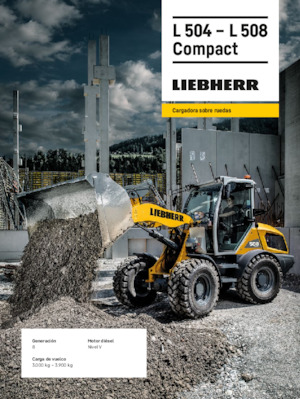 Utovarivači na kotačima Liebherr L 504 Compact