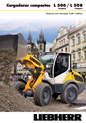 Utovarivači na kotačima Liebherr L 508 Compact