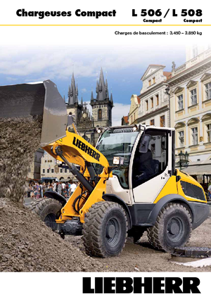 Utovarivači na kotačima Liebherr L 508 Compact