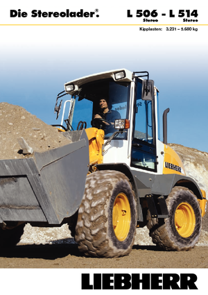 Utovarivači na kotačima Liebherr L 508 Stereo