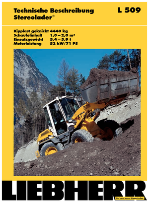 Utovarivači na kotačima Liebherr L 508 Z-Stereo