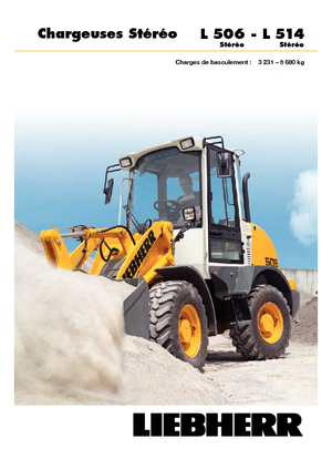 Utovarivači na kotačima Liebherr L 507 Stereo